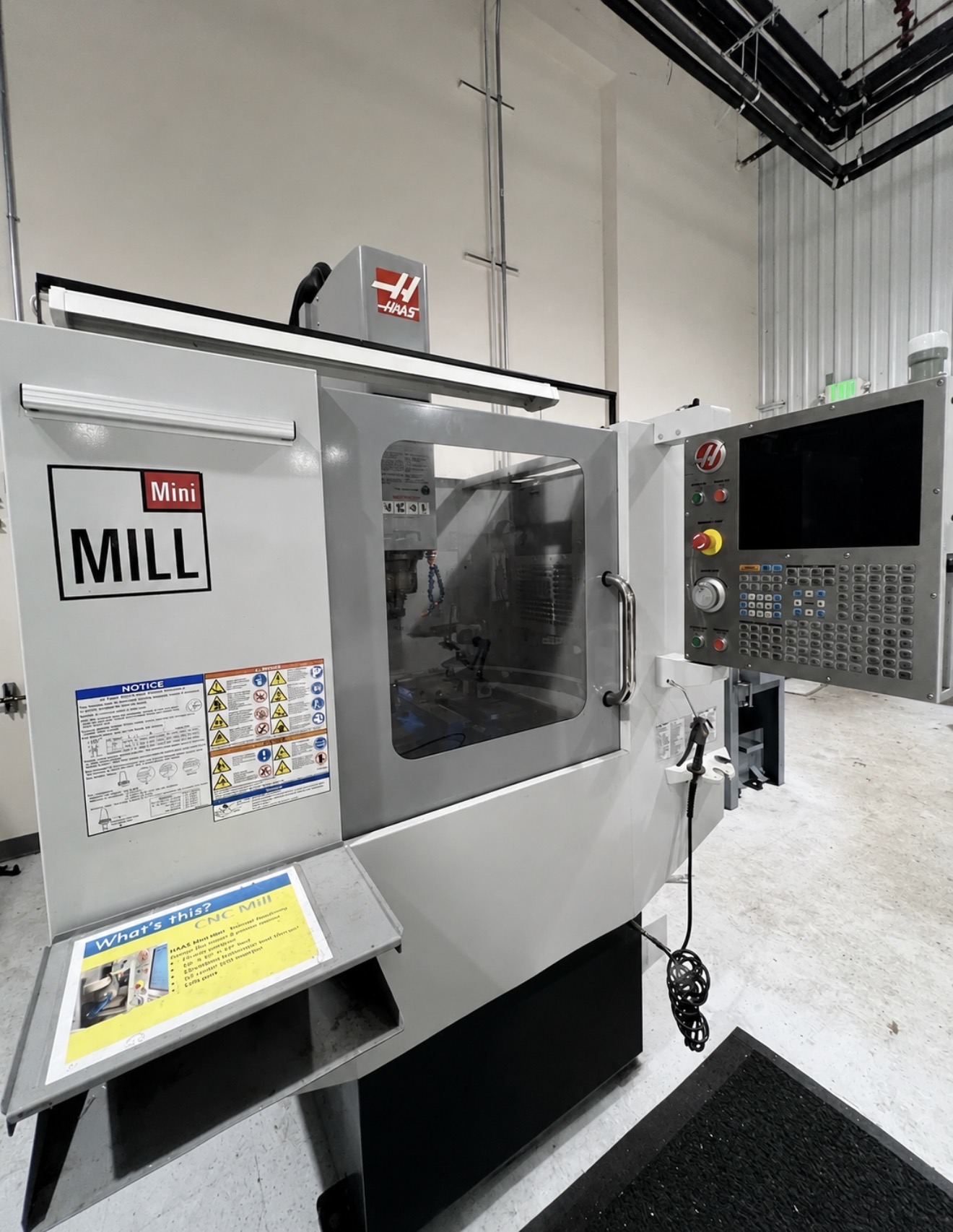 Used 2010 HAAS MINI MILL CNC 4-Axis Phase 1 or 3 Vertical Machining Center