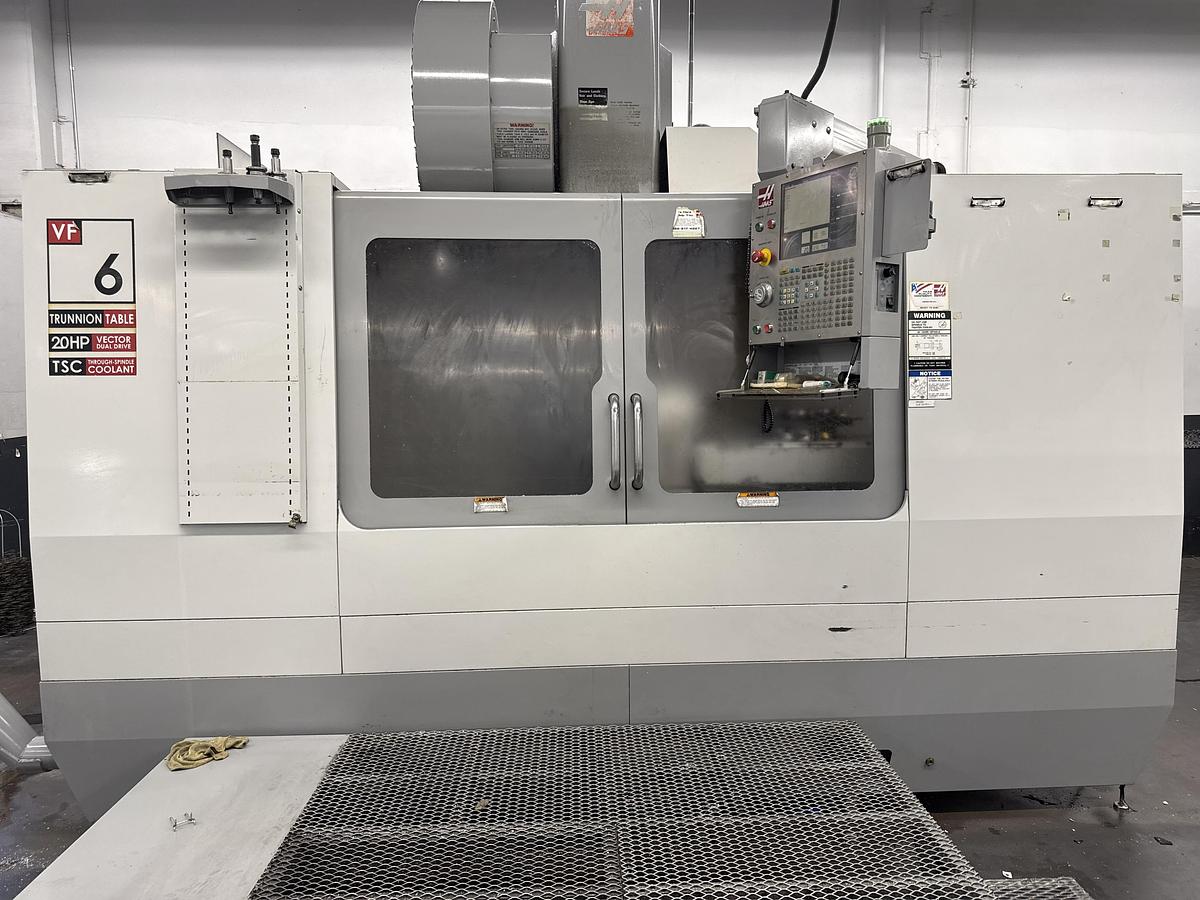 Used 2006 HAAS VF-6/40 TR-310 5-Axis Vertical Machining Center