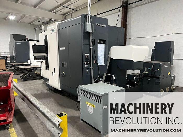 Used 2022 DMG MORI NHX-5500 550MM 4-Axis CNC Horizontal Machining Center ***Like New***