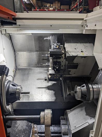 Used 2023 MAZAK QT-EZ12MSY CNC Lathe With Live Tooling Y-Axis Sub Spindle & Bar Feeder