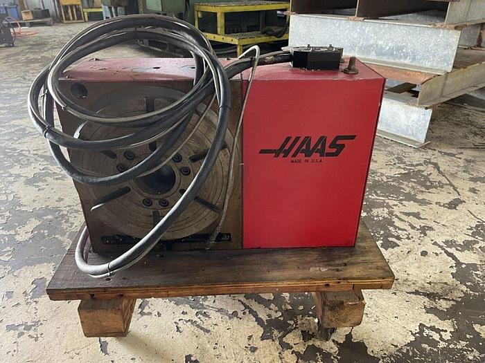 Used 2004 HAAS VF-3D 4-Axis CNC Vertical Machining Center with 15,000RPM and HAAS HRT 310 Rotary Table