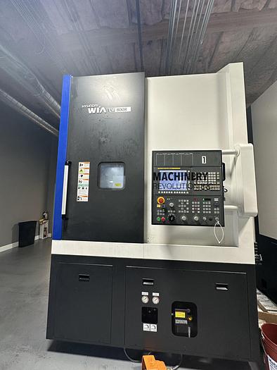 Used 2018 Hyundai-WIA LV800R CNC Vertical Turret Lathe ***Low Hours***