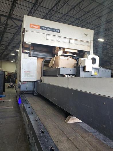 Used 2004 MAZAK Space Gear-48 MK II 5-Axis 2500 Watt CO2 Laser