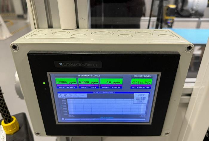 Used 2020 KUKA Robotic Adhesive Work Cell KR60-3 6-Axis Robot