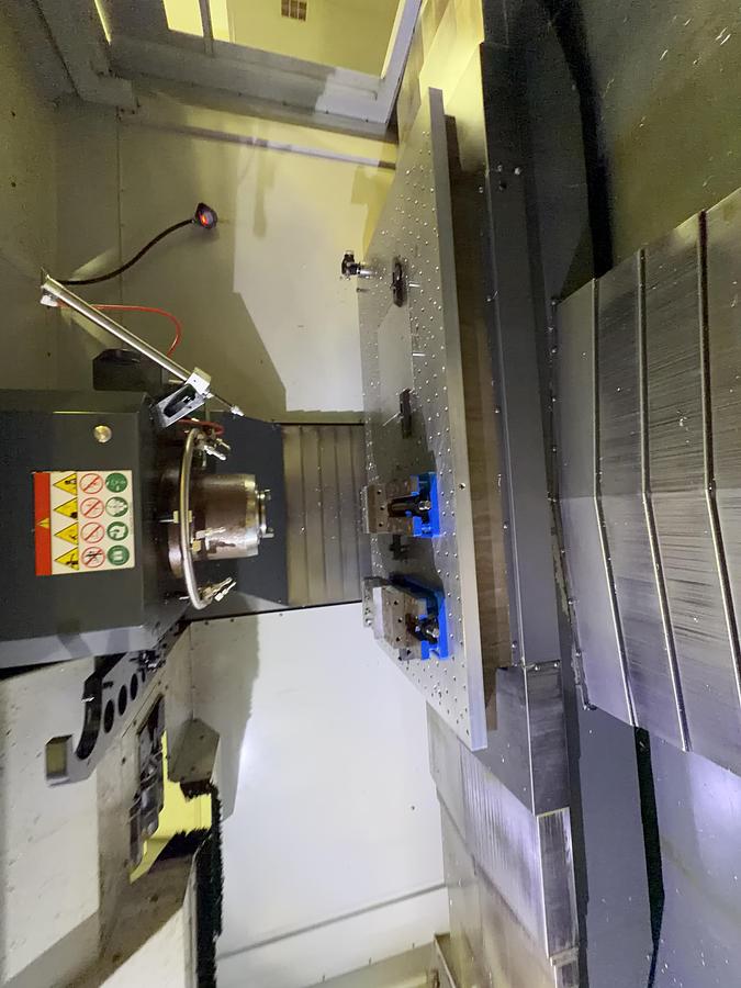 Used 2020 HAAS VF-6 Cat-50 4-Axis CNC Vertical Machining Center ***Only 2,327 Cutting Hours***