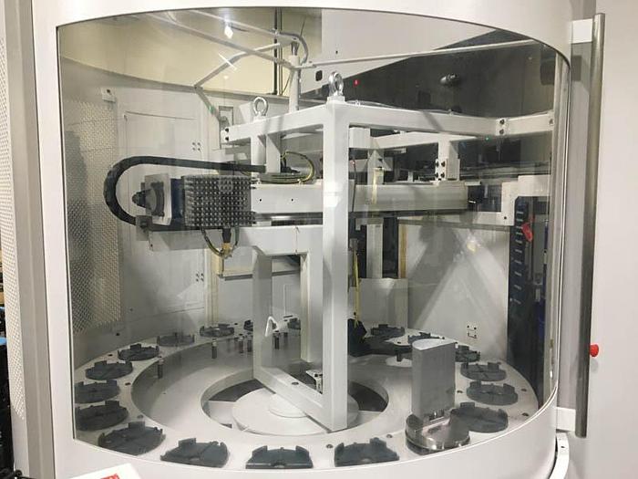Used 2014 GF Mikron   XSM 600 U LP 5-Axis 36,000RPM Vertical Machining Center with 20 Station Pallet Pool