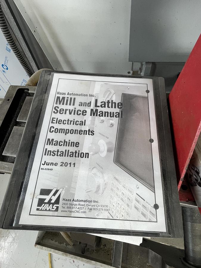Used 2004 HAAS TM-1 CNC Vertical Mill Low Hours