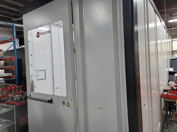 Used 2020 HYUNDAI WIA HS5000i 500mm 4-Axis Horizontal Machining Center 12 Station Pallet Pool