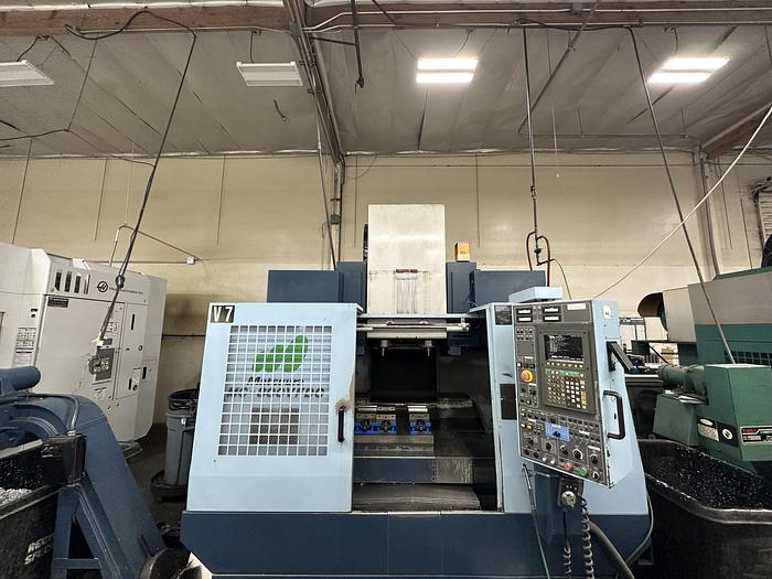 Used 2000 Matsuura MC-800VFDC Twin Spindle CNC Vertical Machining Center