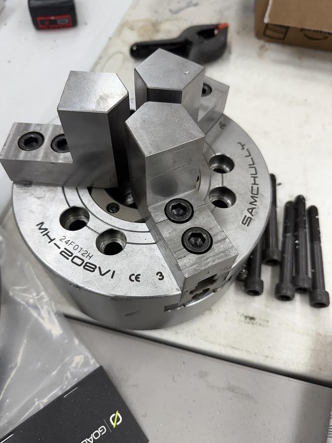 Used 2024 HAAS ST-15Y Sub Spindle CNC Lathe & HAAS Bar Feeder Only 35 Cutting Hours