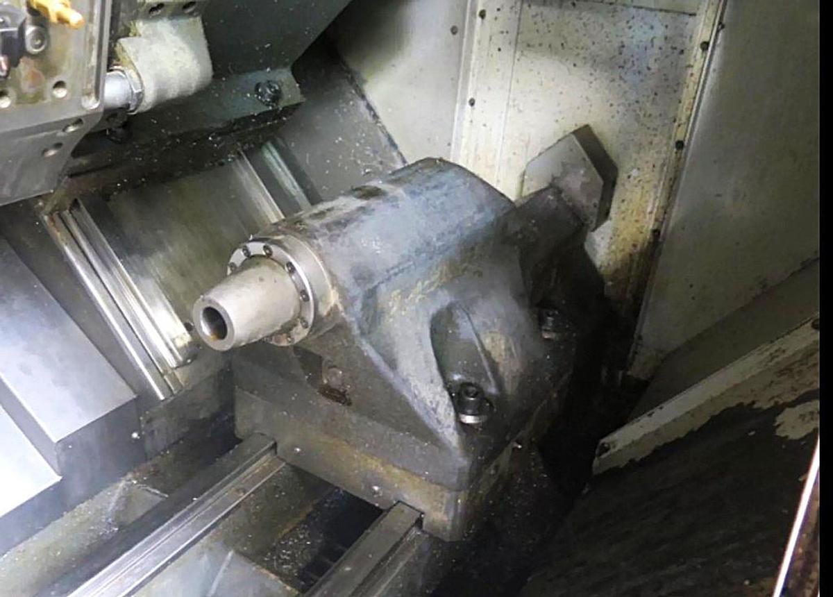 Used 2011 HAAS ST-20 CNC LATHE with Tailstock, PreSetter LNS Hydrobar Hydraulic Bar Feed