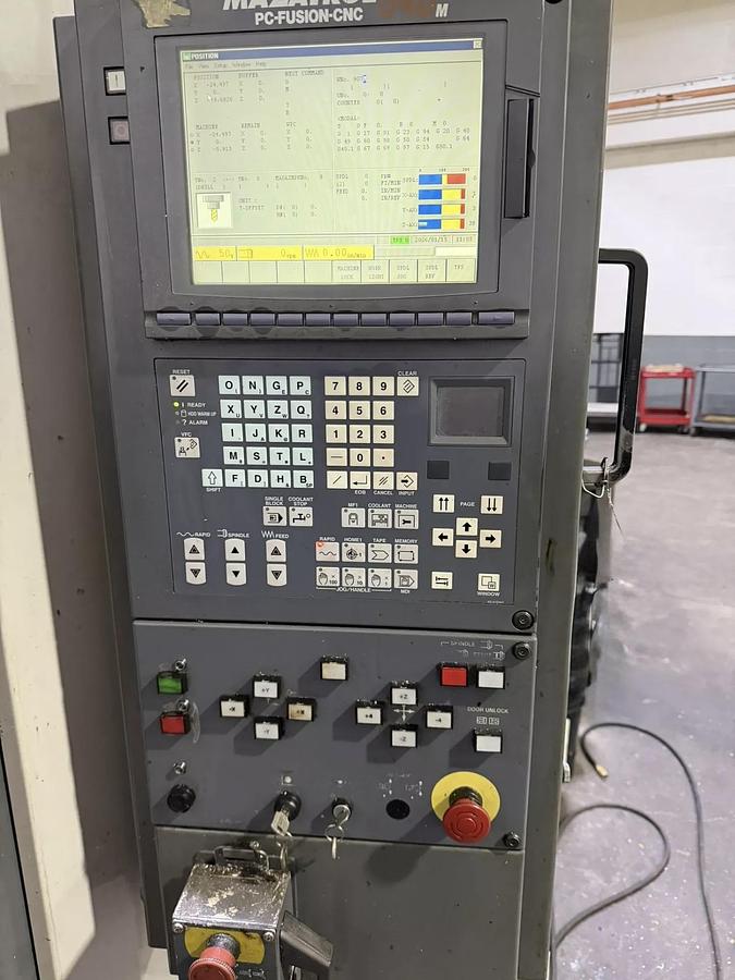 Used 2002 MAZAK VTC-300C 12,000 rpm CNC Vertical Machining Center