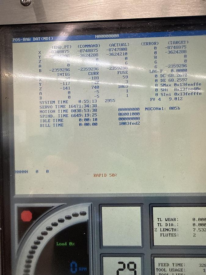 Used 2006 HAAS VF-6/40 TR-310 5-Axis Vertical Machining Center