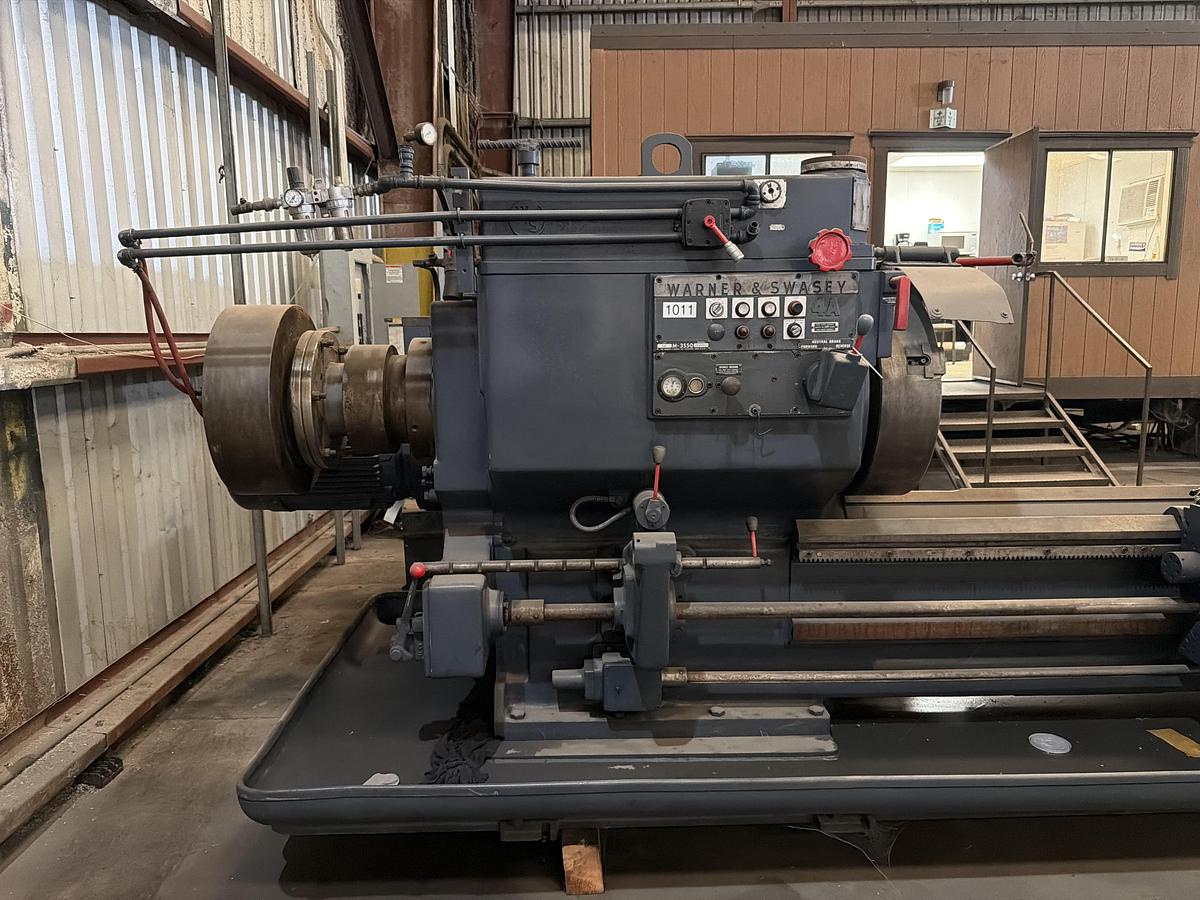 Used Warner & Swasey  M-3550 4A Square Head Saddle Type Turret Lathe
