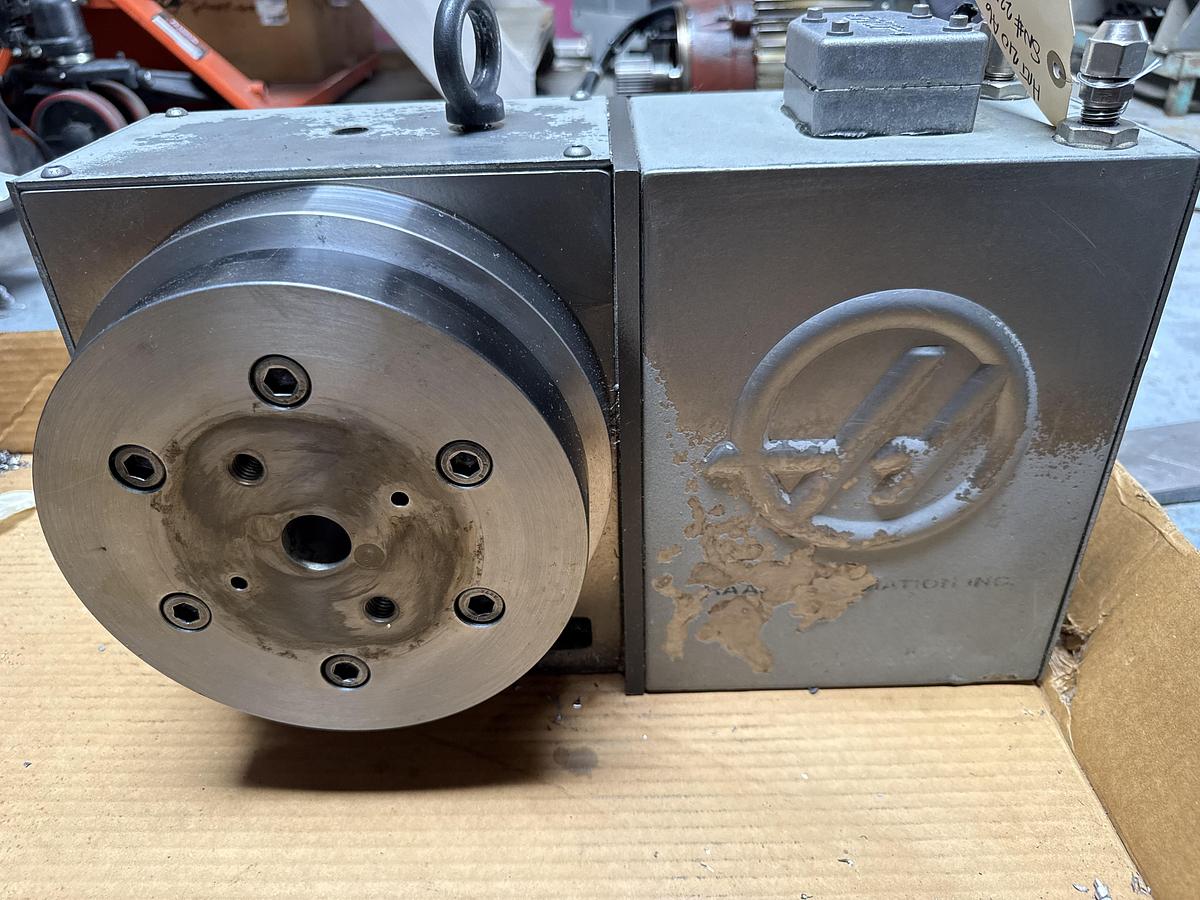 Used 2017 HAAS HRT-210 A6 4th Axis Rotary Table