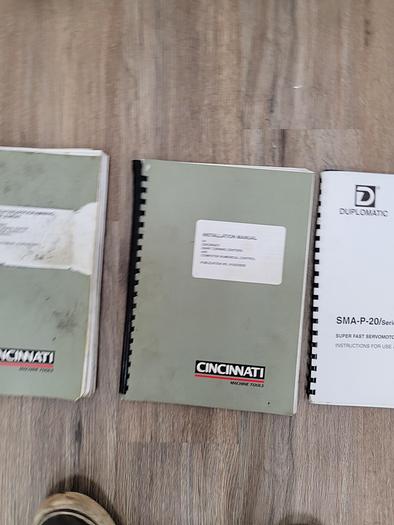 Used 2000 Cincinnati Hawk 250 CNC Lathe with Live Tooling and Programmable Tailstock & Fanuc control