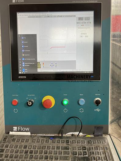 Used 2022 FLOW Mach 500 / 4020 / 94,000PSI / 13'-1" x 6'6" / 5-Axis CNC WaterJet