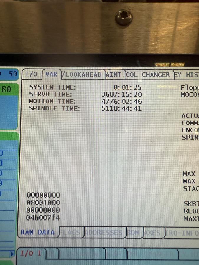 Used 2013 HAAS VF-4 4-Axis 10,000 RPM with CNC Vertical Machining Center ***Low Hours***