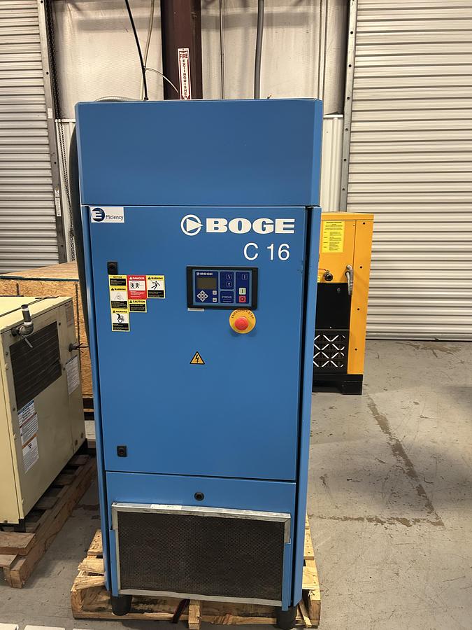 Used 2013 Boge C-16 15HP Air Compressor