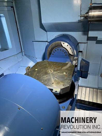 Used 2021 Matsuura MAM 72 100 H 5-Axis CNC Horizontal Machining Center 245 Tools / 10 Station Pallet Pool / CAT 50 / 200mm  ***Like New***