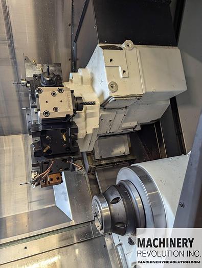 Used 2021 OKUMA LB 3000 EX-II / 450 MYW ***1,000 Cutting Hours*** LiveTooling / SubSpindle / PartsCatcher