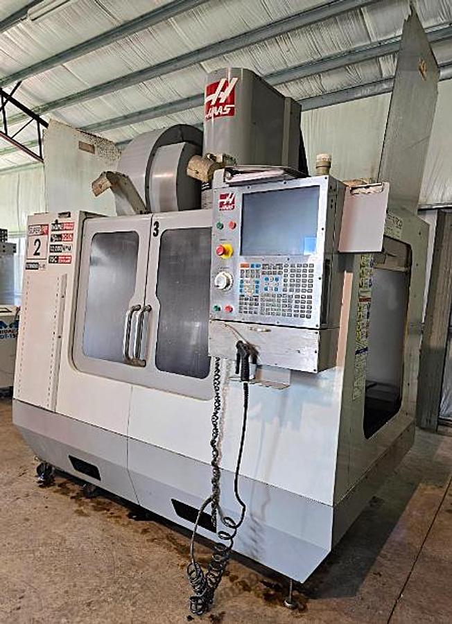 Used 2009 HAAS VF-2SSYT 4-Axis 12,000 RPM CNC Vertical Machining Center with HAAS Rotary Table / TSC / HSM