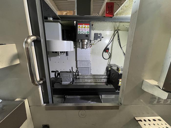 Used 2016 HAAS Super Mini Mill 2 4-Axis CNC Vertical Machining Center