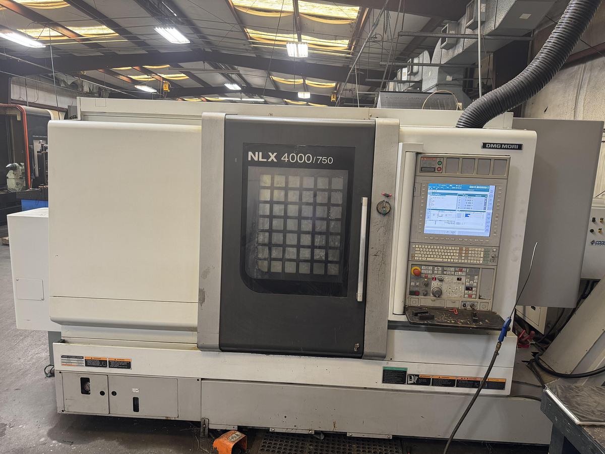 Used 2014 Mori Seiki NLX-4000AY/750 18" Chuck Live Tooling Y-Axis CNC Turning Center
