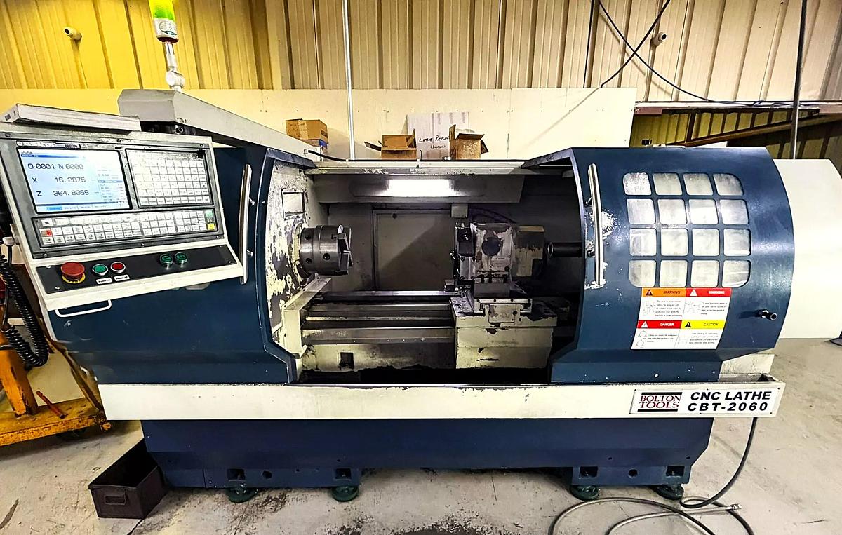 Used 2017 BOLTON TOOLS CBT-260 CNC Lathe