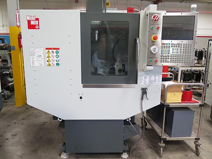 Used 2017 HAAS MINI MILL CNC 4-Axis Vertical Machining Center