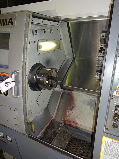 Used 2007 OKUMA HL-20 CNC TURNING CENTER