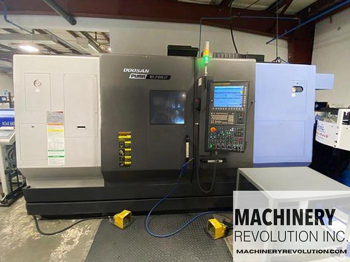 Used 2020 DOOSAN PUMA MX 2100 ST 7-Axis CNC Mill Turn ***Fully Loaded Low Hours***
