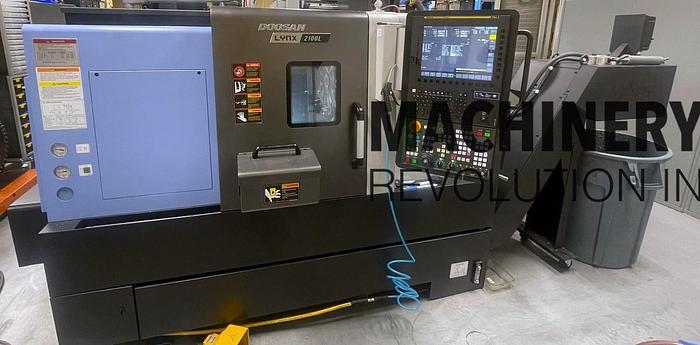Used 2022 DOOSAN Lynx 2100LB CNC Lathe ***46Cutting Hours***
