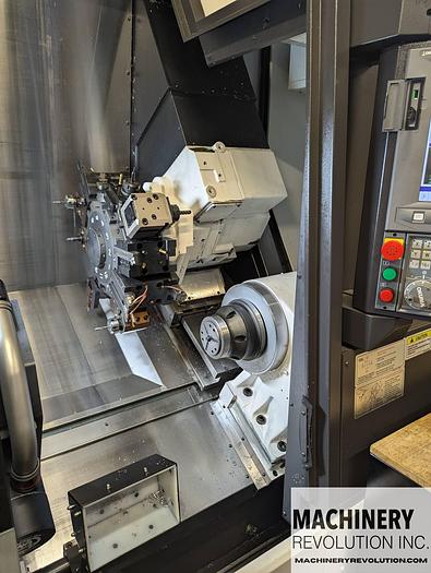 Used 2021 OKUMA LB 3000 EX-II / 450 MYW ***1,000 Cutting Hours*** LiveTooling / SubSpindle / PartsCatcher