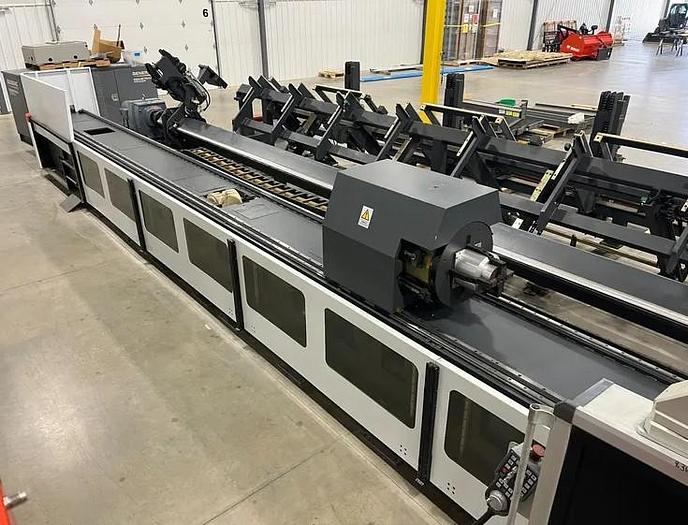 Used 2017 FARLEY HG TECH 2kW LT6515 FIBER TUBE LASER