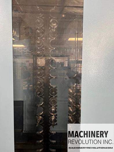 Used 2021 Matsuura MAM 72 100 H 5-Axis CNC Horizontal Machining Center 245 Tools / 10 Station Pallet Pool / CAT 50 / 200mm  ***Like New***