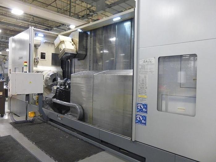 Used 2010 OKUMA Multus B750-W 8-Axis CNC Mill Turn