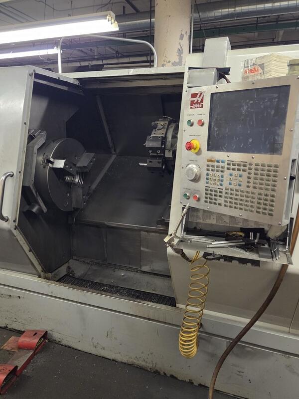 Used 2009 HAAS HAAS SL-40BB 6.5" Through Hole CNC Turning Center