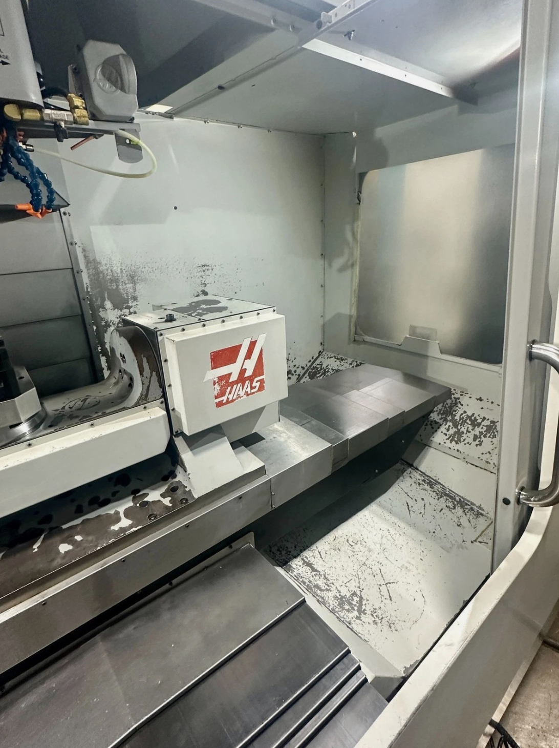 Used 2008 HAAS VF-5 5-Axis Trunnion Table 10,000 rpm CNC Vertical Machining Center
