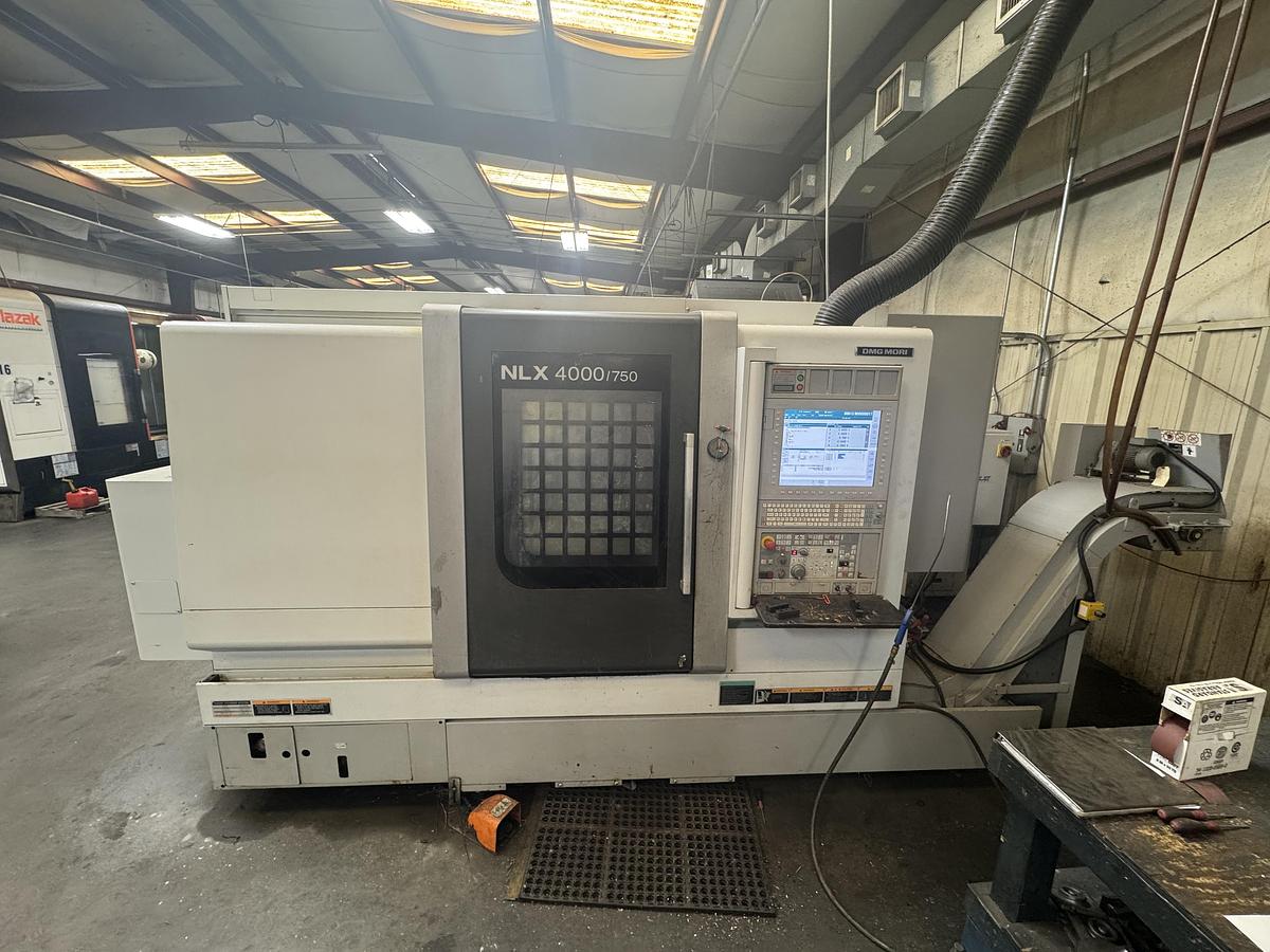 Used 2014 Mori Seiki NLX-4000AY/750 18" Chuck Live Tooling Y-Axis CNC Turning Center