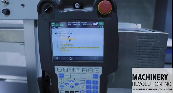 Used 2020 HAAS DT-2 CNC Vertical Machining Center with Fanuc Robot Tending System ***Low Hours***