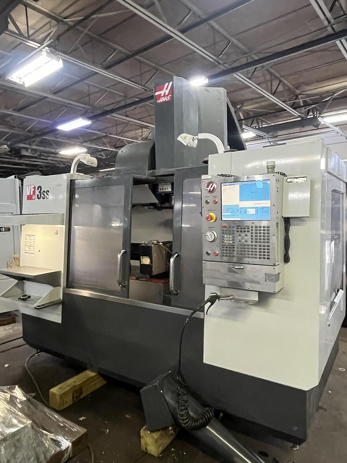 Used 2012 HAAS VF-3SS 4-Axis with HRT-210 CNC Vertical Machining Center