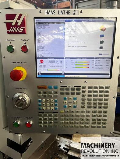 Used 2019 HAAS HAAS ST-20 CNC Lathe Turning Center with Through Spindle Coolant / Tailstock / ToolPresetter / PartsCatcher