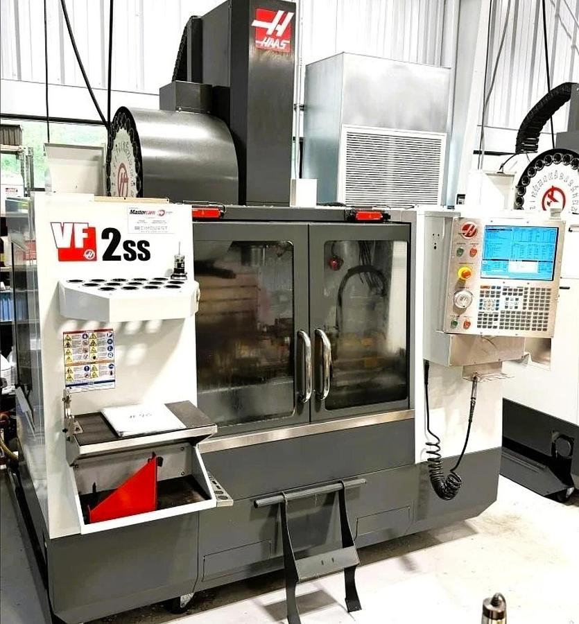 Used 2013 HAAS VF-2SS 5-Axis 12,000 rpm CNC Vertical Machining Center