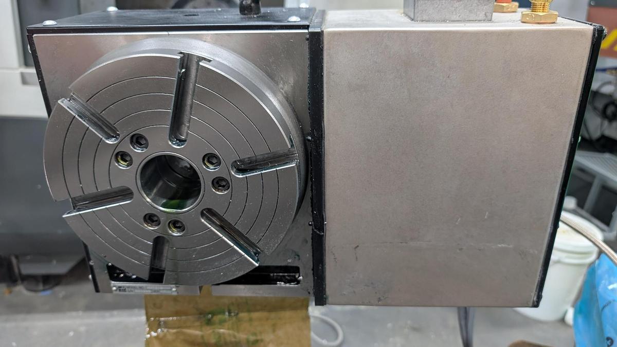 Used 2019 HAAS HRT-210 Rotary Table Excellent Condition