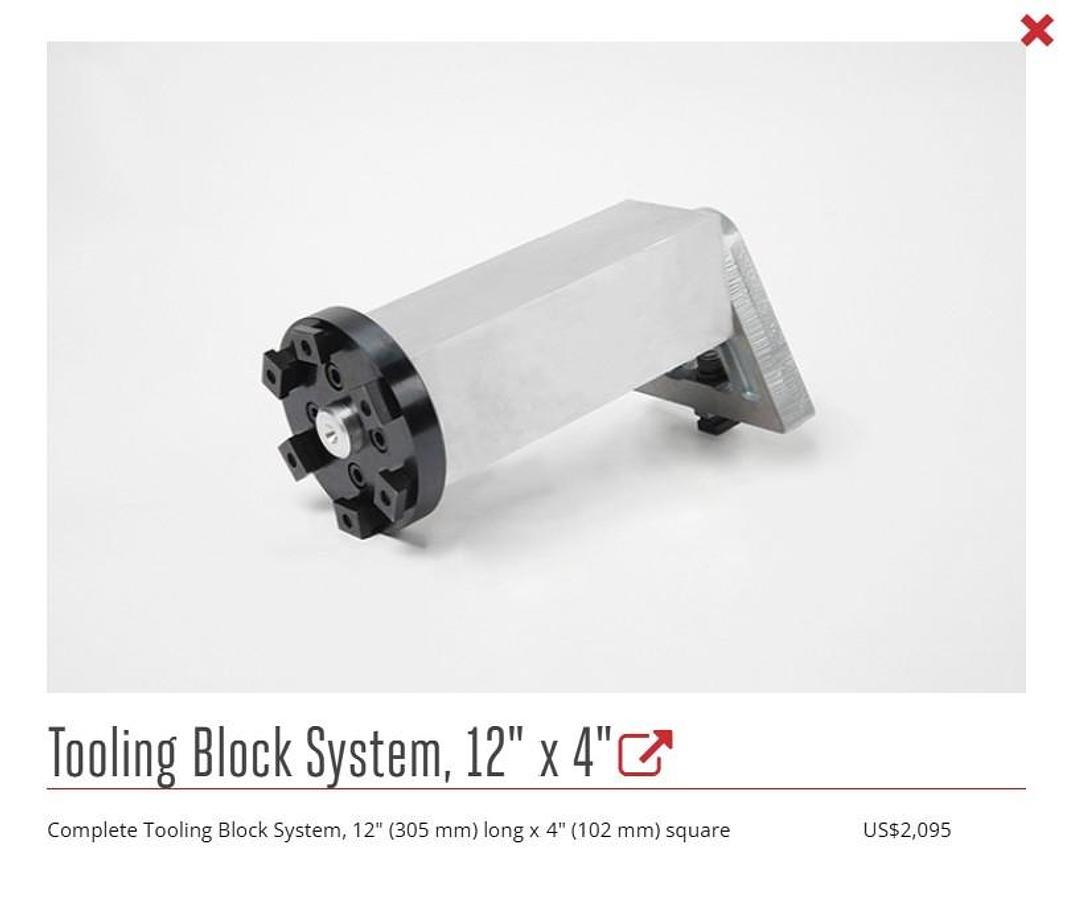 Used 2025 HAAS HRT-160 Rotary Table With Collet Chuck & Tooling Block System