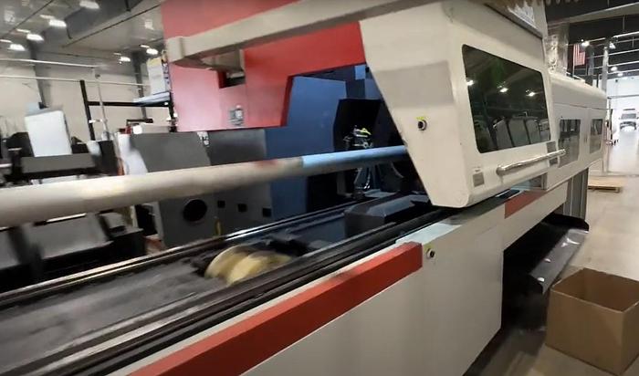 Used 2017 FARLEY HG TECH 2kW LT6515 FIBER TUBE LASER