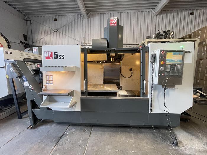 Used 2012 HAAS VF-5SS 4-Axis Vertical Machining Center ***Low Hours***