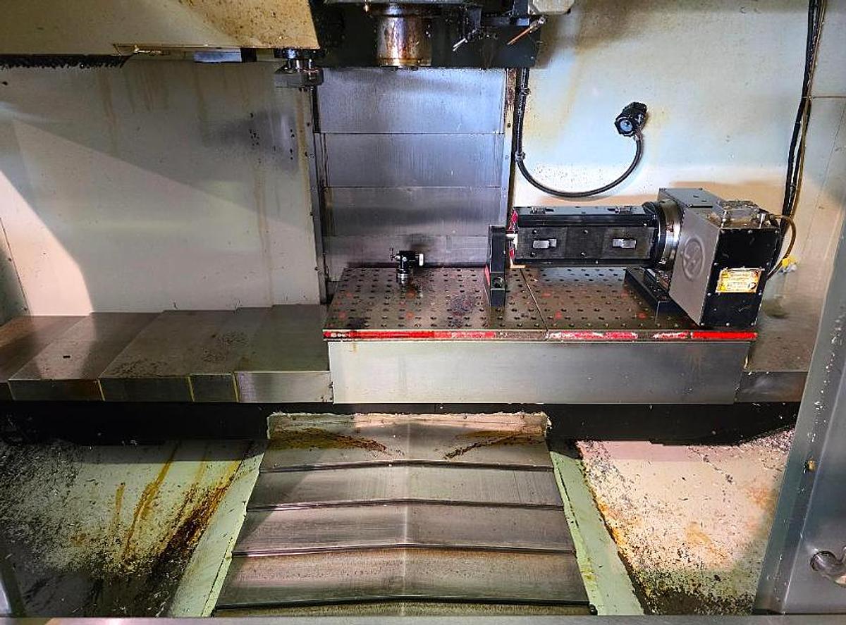 Used 2012 HAAS VF-3SS 4-Axis CNC Vertical Machining Center