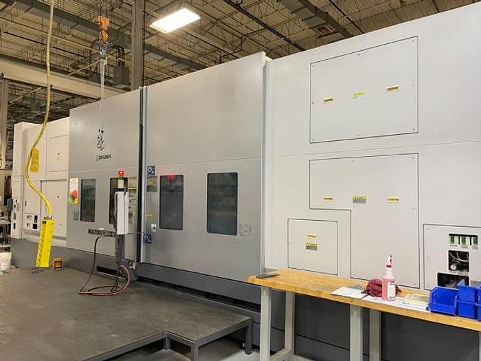 Used 2010 OKUMA Multus B750-W 8-Axis CNC Mill Turn
